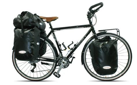 Classic touring bikes are typically steel, have upright geometry, long chainstays, and often have fenders and a rear rack for panniers. Best bikes for Traveling Long distance Bicycle Touring