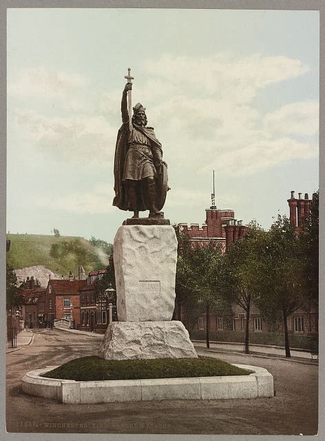 Winchester King Alfreds Statue Digital File From Original Item
