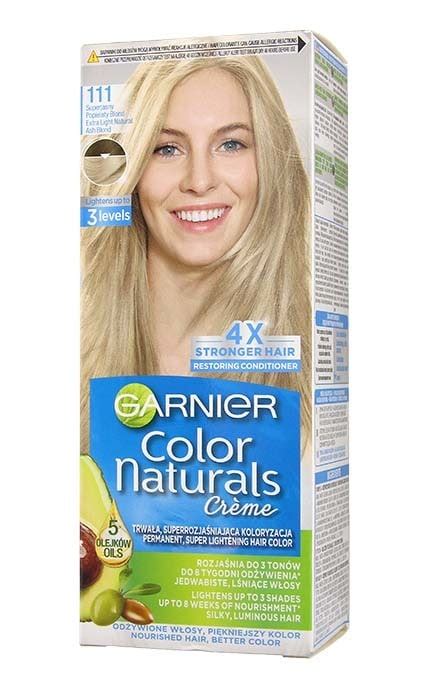 GARNIER COLOR NATURALS Matu krāsa 111 Extra Light Natural Ash Blond