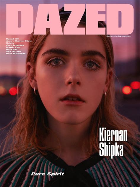 Kiernan Shipka For Dazed Magazine Spring 2016 Magazine Cover Ideas