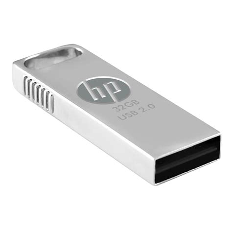 Buy Hp V206w 32gb Usb 20 Flash Drive Mm Usb032gb 46p Silver Online