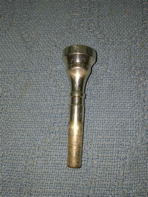 Vintage King 7c Trumpet Mouthpiece Silver Plated Reverb Uk
