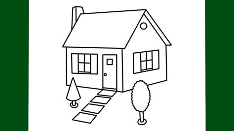 Cum Se Deseneaza O Casa 🏠 Tutorial Desen Usor Pas Cu Pas Pt Incepatori