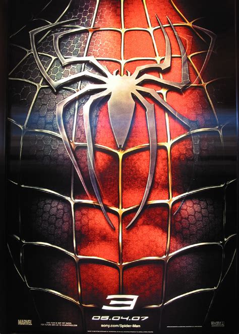 Spider Man 3 Movie Poster Hits Theaters Powettv Games Comics Tv