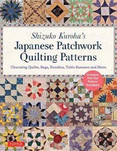 Shizuko Kuroha Shizuko Kurohas Japanese Patchwork Quilting Patterns Poche Eur 1909 Picclick Fr