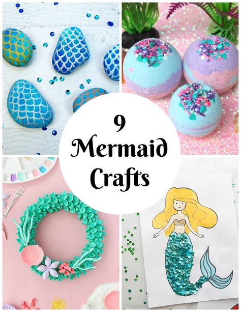 9 Now Ideas Mermaid Crafts For Kids Make And Takes