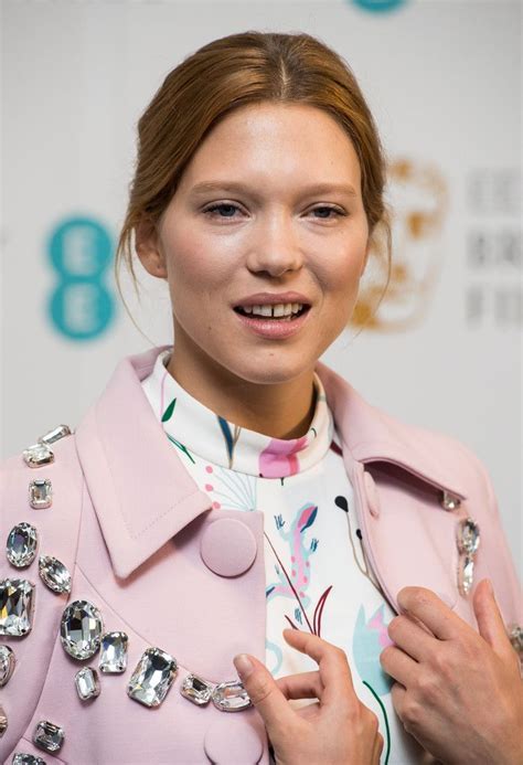 Lea Seydoux Wearing Prada And Miu Miu Ee Rising Star Award Nominations