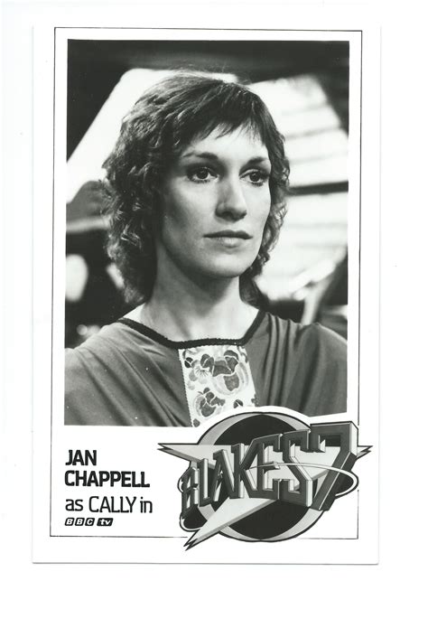 Jan Chappell As Cally In Blake S Promo Photo Circa From The Bbc Science Fiction