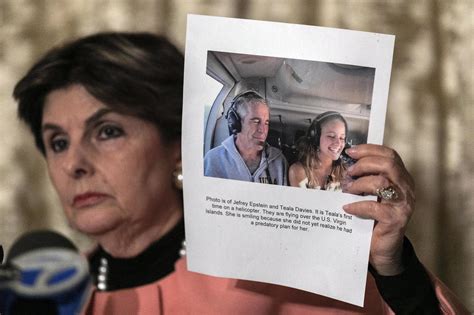 Jeffrey Epstein Photo Alleged Teen Victim Teala Davies Seen With Epstein In Helicopter Flying