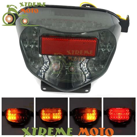 Motorcycle Led Rear Turn Signal Tail Stop Light Lamp Integrated For Suzuki Gsxr Gsxr600 Gsxr750