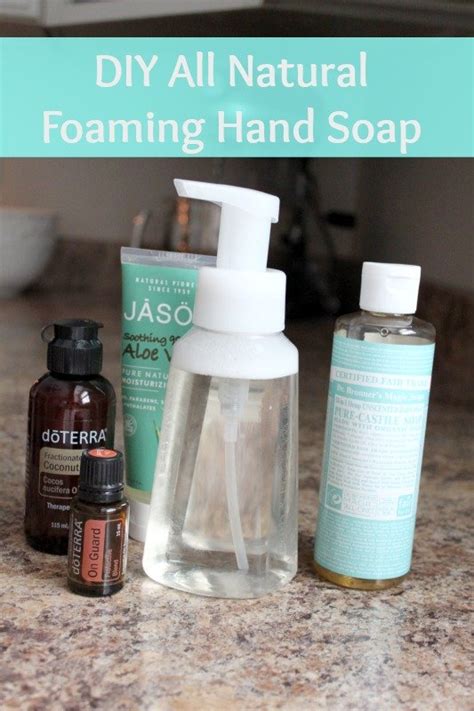 With so many products out there, how do you know which one is preservatives are useful in hand soaps because they deter the growth of mold and bacteria and. DIY All Natural Foaming Hand Soap
