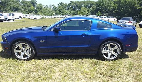 Deep Impact Blue 2013 Ford Mustang Gt Coupe