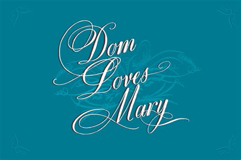 Download dom loves mary font. Elegant Dom Loves Mary Font Family - only $17! - MightyDeals