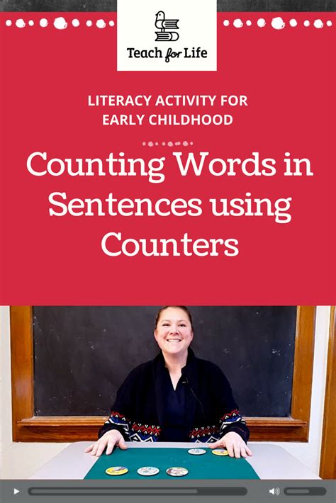In This Activity The Teacher Uses Counters To Help Students Identify