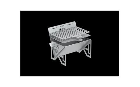 Otzi Spark Portable Single Person Grill Stainless Steel By Otzi