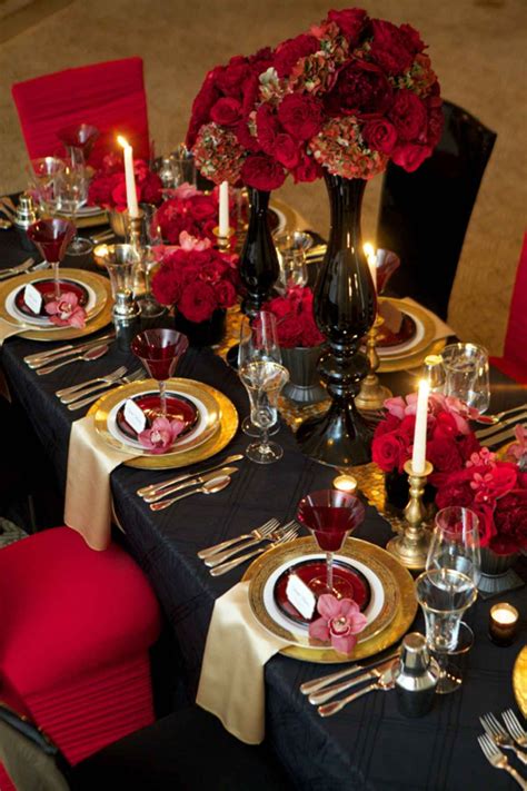 Red White And Gold Wedding Decorations My Wedding Wallpapers