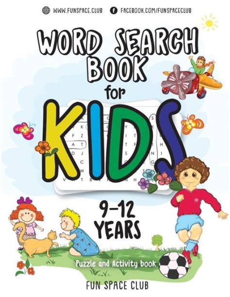Word Search Books For Kids 9 12 Word Search Puzzles For Kids