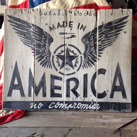 20 Hand Painted Wood Signs