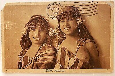 Bedouin Arab Native Nude Girls L L 136 Postcard Photos By Lehnert