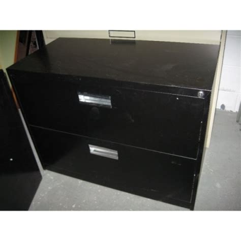 Great savings & free delivery / collection on many items. Hon Black 2 Drawer Lateral File Cabinet, Locking - Allsold ...