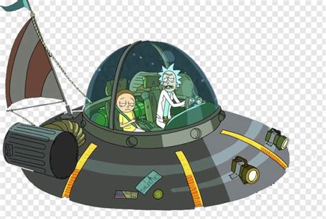 Rick And Morty Nave Rick Y Morty Transparent Png 846x569 189696