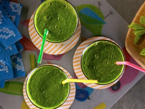 Mean Green Smoothie Recipe Food Network Mean Green