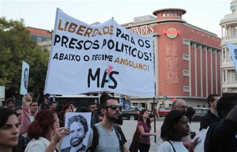 Ativistas E Intelectuais Marcham Em Lisboa Pela Libertação De Jovens Angolanos Angola24horas