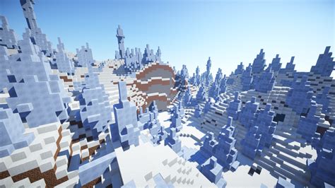 Minecraft Photography — Ice Spikes Biome