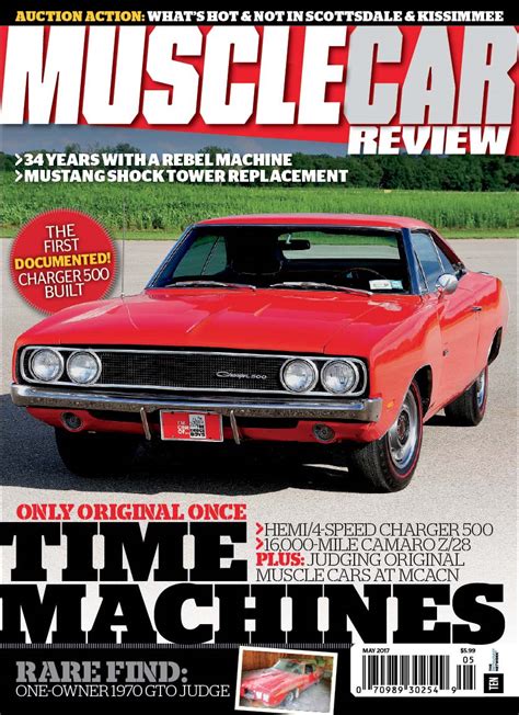 Time Capsules Unrestored Original Muscle Coming In The May 2017 Issue