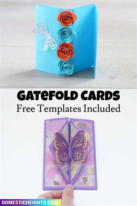 Gatefold Card Template