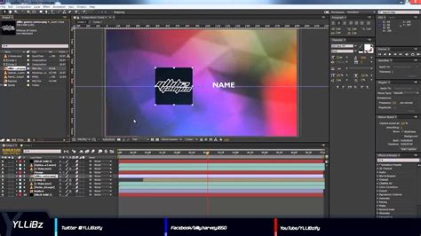 Free Graphics: After Effects CC/CS6 2D Intro Template #3: "Colourful