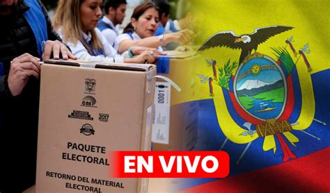 ¿quién Ganó Las Elecciones En Ecuador 2023 Resultados Oficiales Según