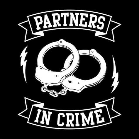 premium vector partners in crime