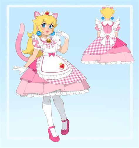 Princess Peach Mario Drawn By Riz Danbooru