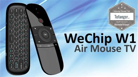 Wechip W1 Air Mouse Android Box Tv Mini Pc Tv Unboxing