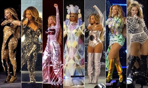 Beyoncé S Many Looks From Opening Night Of The Renaissance World Tour In Stockholm Tom Lorenzo