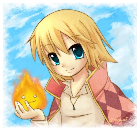 Howl s moving castle calcifer ✅. Howl and Calcifer - Howl's Moving Castle Photo (10777918 ...