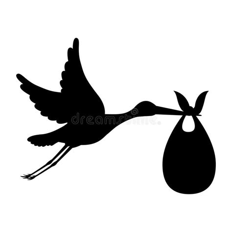 Stork Silhouette Clipart 10 Free Cliparts Download Images On