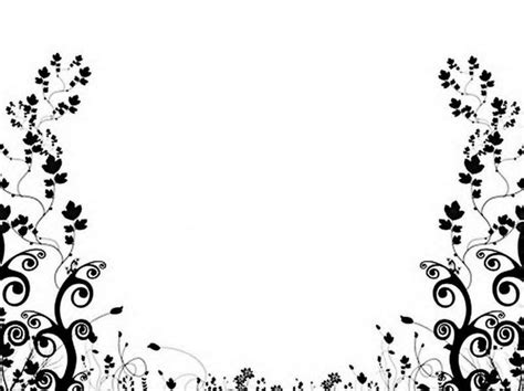 Entrancing in their lovely colors and tiny size, watercolor floral bouquet wallpaper features miniature blossoms adding. Black And White Floral Pattern Wallpaper - Cliparts.co