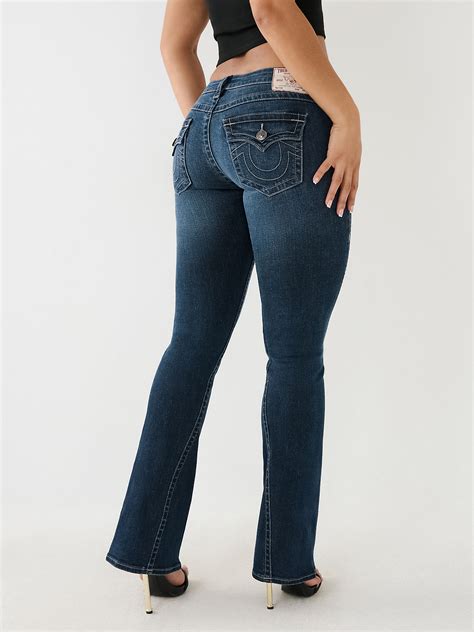 Crystal Joey Low Rise Flare Jean