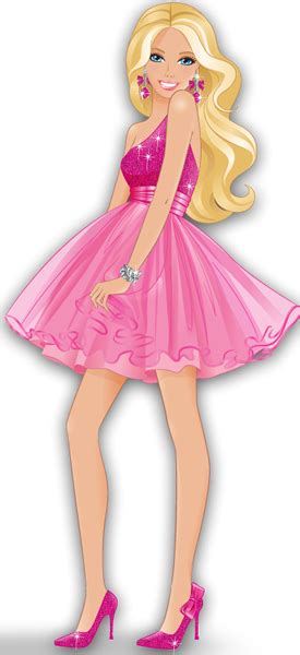 Download Png Library Download Download Doll Free Png Barbie Cartoon