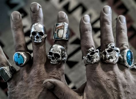 Jm Custom Skull Rings
