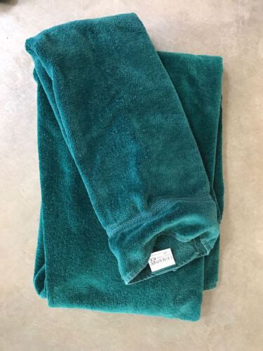 Vtg Charisma Fieldcrest 100 Supima Cotton Bath And Hand Towels Emerald
