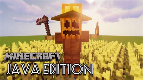 Armor Stands Scarecrow Minecraft Java Edition Youtube