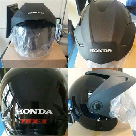 Jual Helm Half Face Honda Trx3 Dan Hmj1 Original Sni Baru Di Lapak Gtc