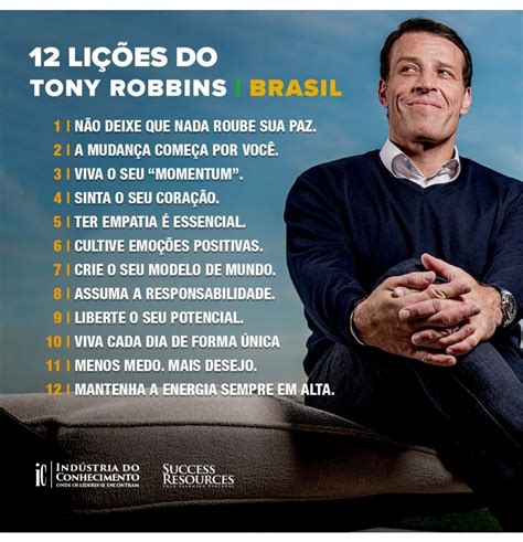 Frases De Tony Robbins Em Portugues Frases De Motivação Curtas