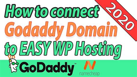 2020 How To Connect Godaddy Domain To Easywp Namecheap Wordpress
