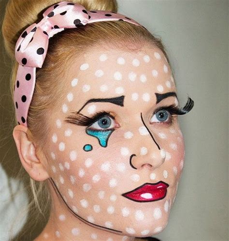 Halloween Pop Art Make Up The How To Telegraph Classic Halloween Costumes Cute Costumes