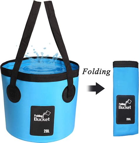Bucket Suitable For Travel There Are L And L To Choose From Collapsible Bucket Outdoor Wild