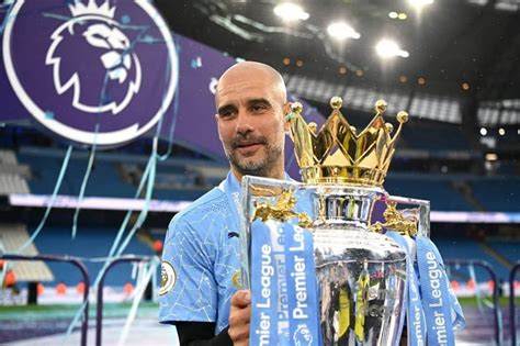 Pep Guardiola Man City Boss Wins Premier League Manager Of The Season